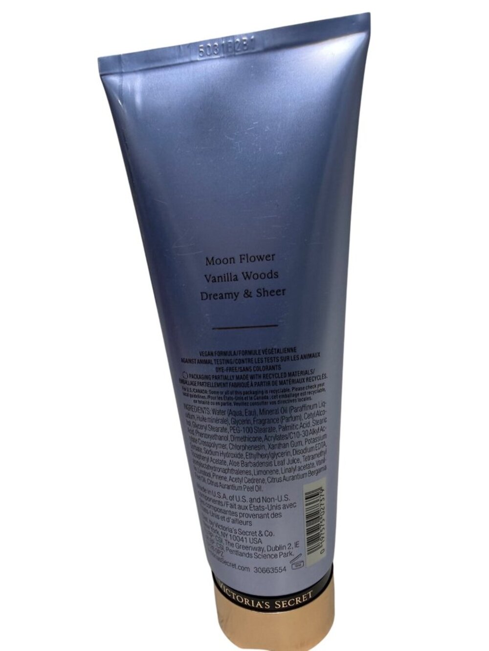 Victorias Secret Midnight Bloom Fragrance Lotion 236mL / 8 fl oz Vegan Formula - Picture 5 of 6